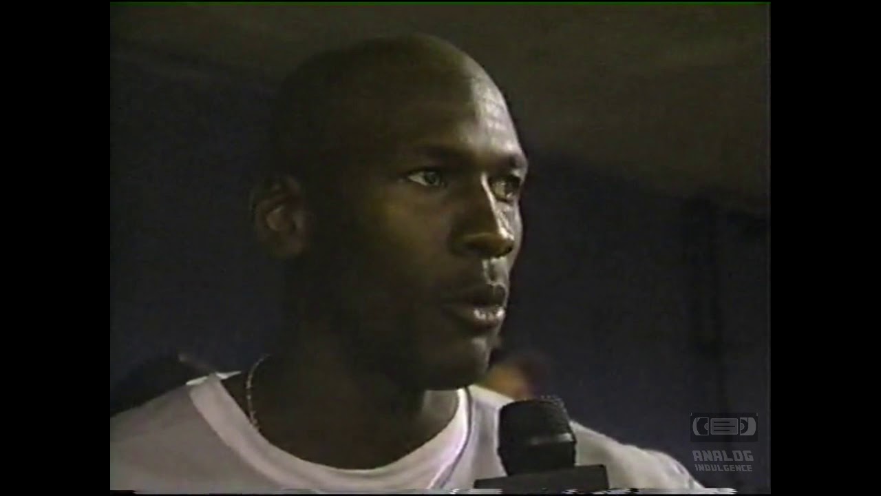 Michael Jordan | Dugout Interview | 1994 | Baseball | Scottsdale Scorpions