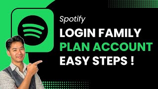 How to Login Spotify Family Plan Account !