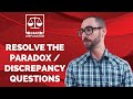 Lsat resolve the paradox  discrepancy questions