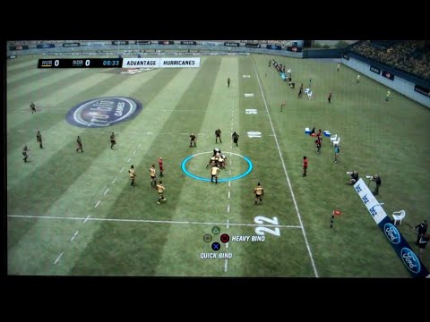 Jonah Lomu Rugby Challenge Playstation 3 Gameplay