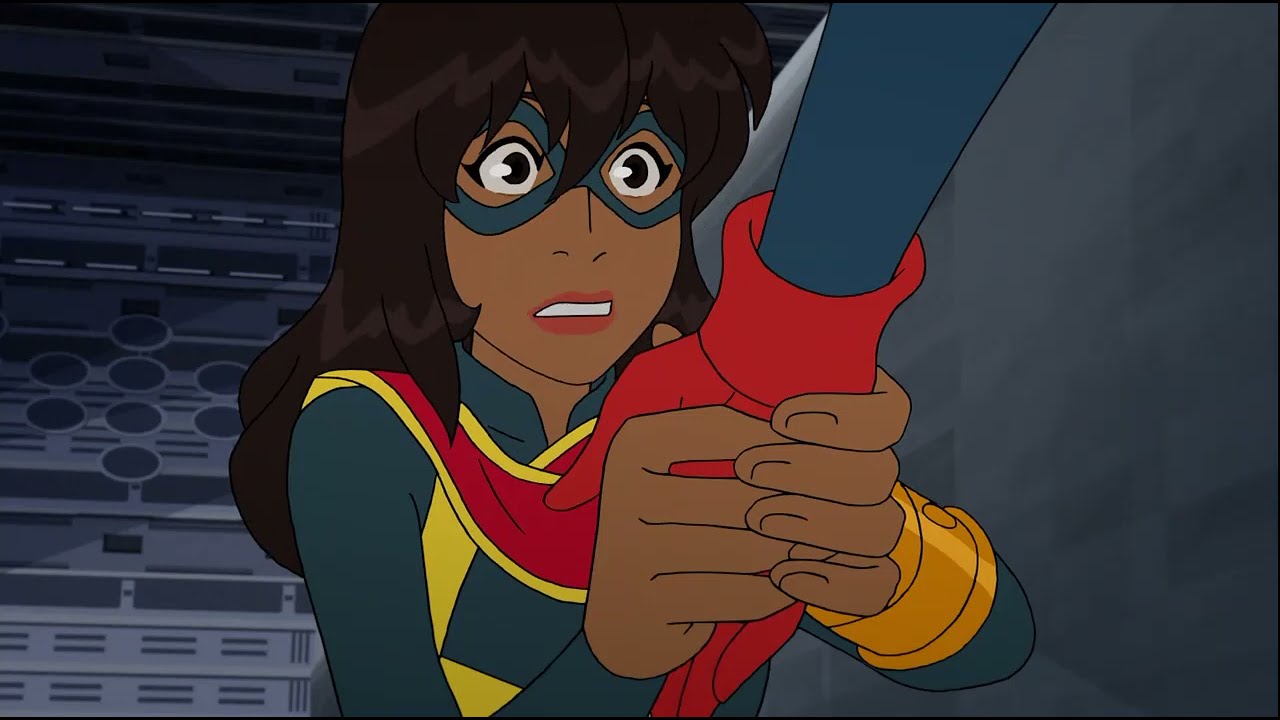 Ms Marvel Kamala Khan Meets Captain Marvel Carol Danvers Marvel Rising Secret Warriors Youtube