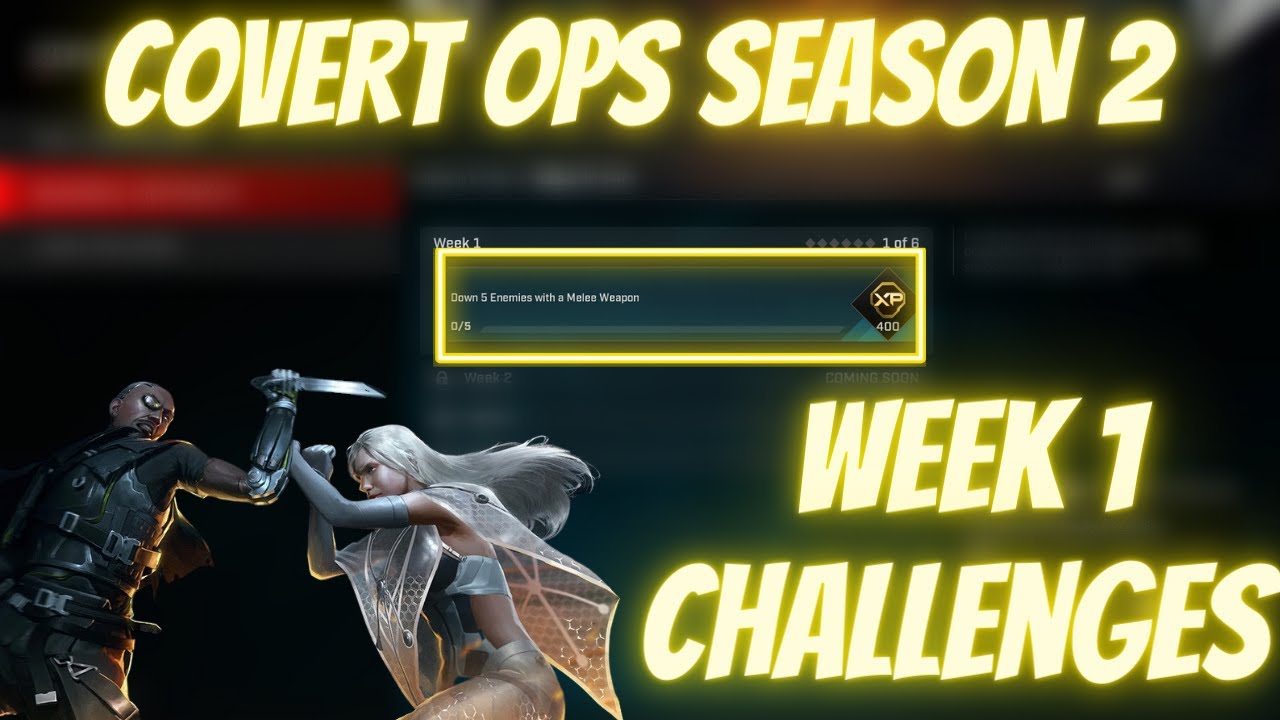 (NEW) ROGUE COMPANY | COVERT OPS SEASON 2 WEEK 1 CHALLENGES!! - YouTube