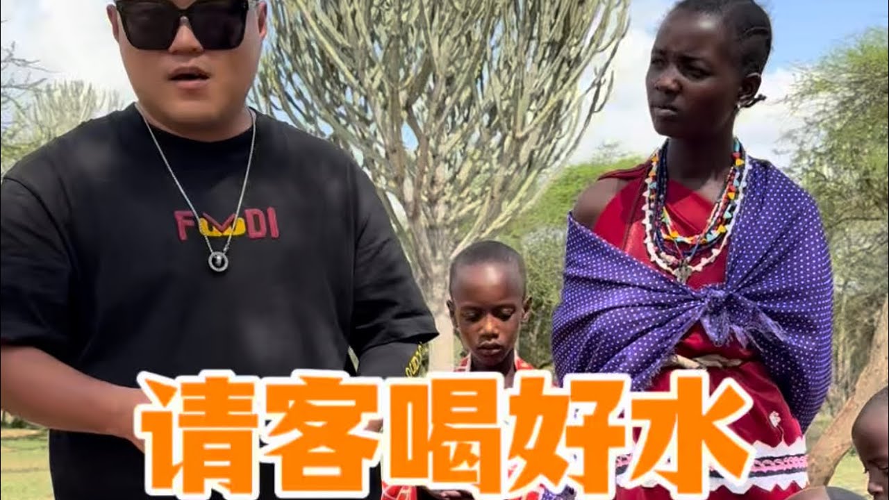 开心坏了！一车30桶好水各种食物，让保镖一家人激动不已！