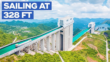 China’s INSANE Water Elevators Lifting Ships Into the Sky!