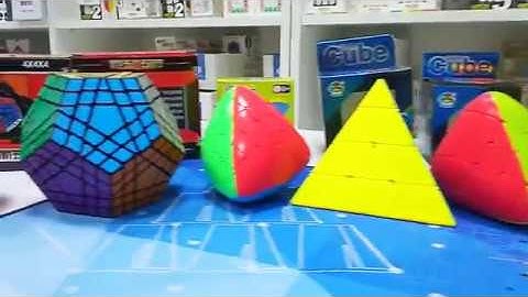 Gigaminx 5×5, Kilominx 4×4, Clover Cube plus, Pentacle Cube, Fisher Time Wheel и др.