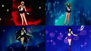Sailor Moon S Outer Senshi Group Transformation Fanmade