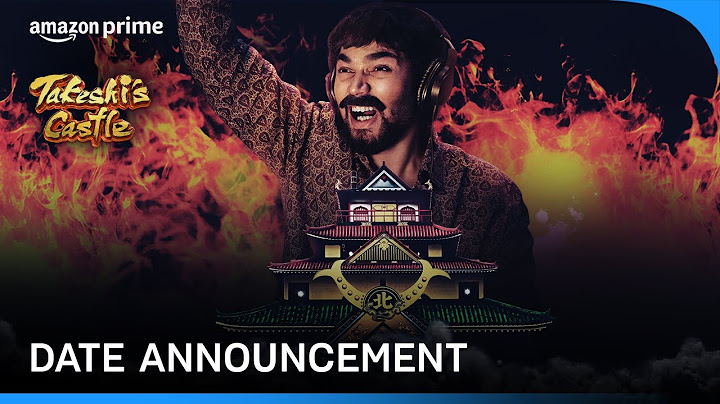 Takeshi’s Castle - Date Announcement | @BBKiVines | Prime Video India