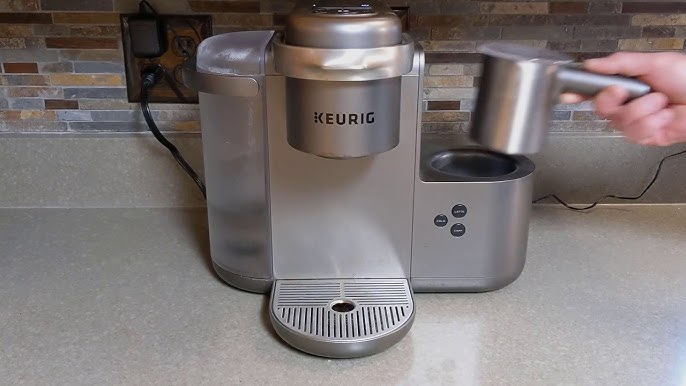 Keurig K-Cafe Latte & Cappuccino MILK FROTHER NOT WORKING? Quick Fix Wait  For Water To Heat Up 