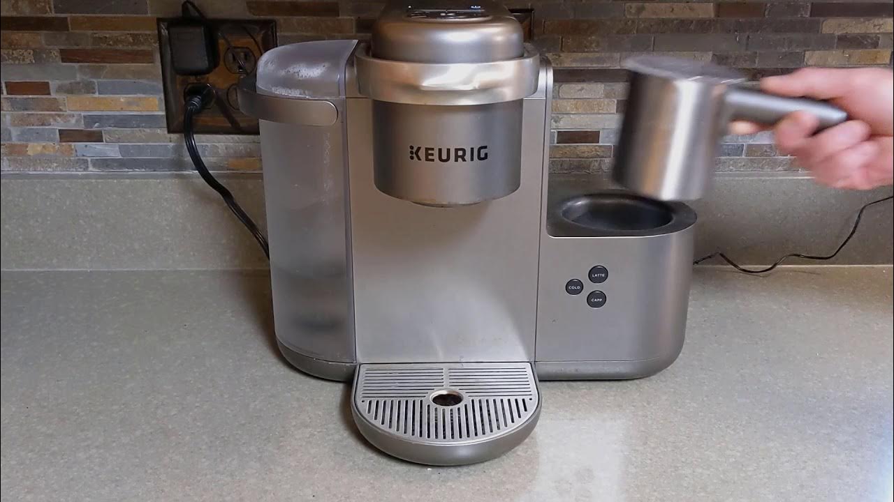 Keurig KCafe Pod Coffee Maker Beeping Error, Problem Brewing YouTube
