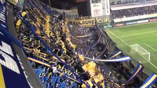 Boca Corinthians en la  Final  Gran RECIBIMIENTO de LA 12