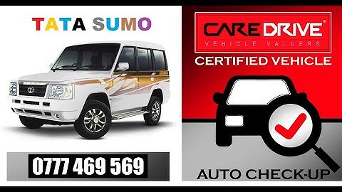 TATA SUMO VICTA CHASSIS NUMBER & ENGINE NUMBER LOCATION