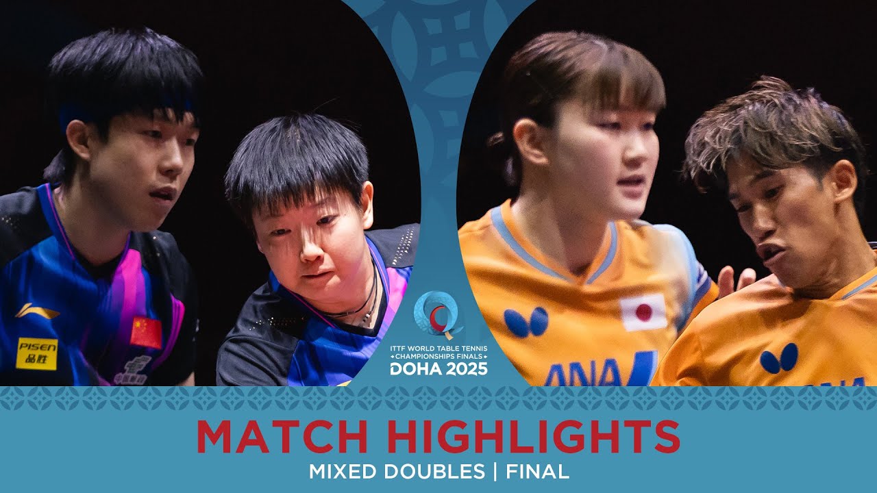 Wang/Sun vs Yoshimura/Odo | Match Highlights | #ITTFWorlds2025