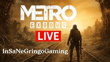 METRO EXODUS LIVE: Post-Apocalyptic Survival Begins | Full Playthrough Part 1