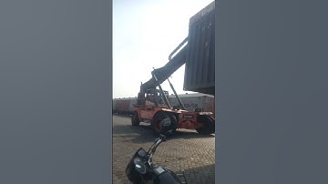 old kalmar Rst machine  Mt container loading rack