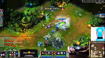 C9 Sneaky and Lemon - Caitlyn/Nami vs Sivir/Janna [Bot Lane] Challenger Soloqueue [Patch 4.19]