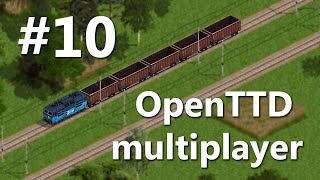 OpenTTD multiplayer | #10 | Dřevo, hodně dřeva!