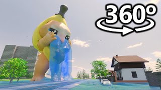 Banana Cat CRYING in 360° | VR / 4K screenshot 3