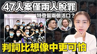 47人案14不認罪被告罪成 留兩個「活口」帶你一齊睇判詞 比想像中更可怕張子君 英式早餐 20240531