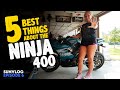 5 BEST Things About The Kawasaki NINJA 400 (2021)