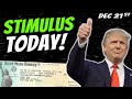 STIMULUS TODAY! Second Stimulus Check Update & Stimulus Package Update (GOOD NEWS) - Dec 21