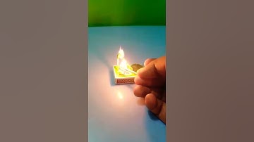 Amazing matchstick trick