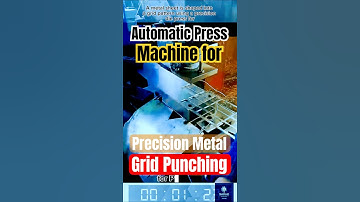Automatic Press Machine for Precision Metal Grid Punching