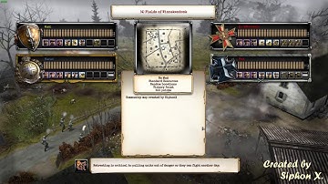 CoH 2: 2v2 - UKF & USF vs OST & OKW (Company of Heroes 2)