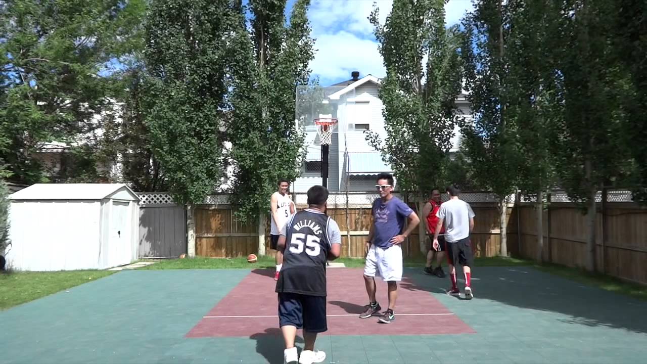 CALGARY BACKYARD BASKETBALL GAME 4 06.28.2014 YouTube
