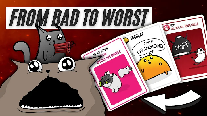 Top 3 WORST Exploding Kittens Cards
