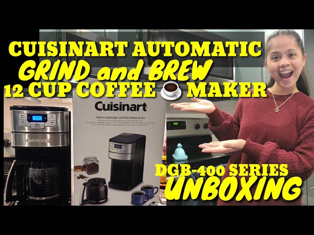  Cuisinart DGB-400 Automatic Grind and Brew 12-Cup