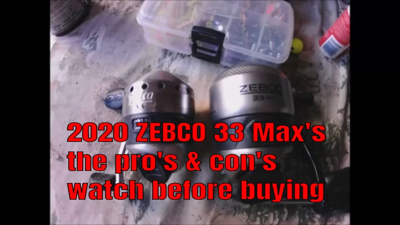 2020 ZEBCO 33 max the pro's & con's Best budget catfish & carp fishing Reel  