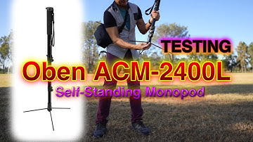 Self-Standing Monopod with Mini-Legs, Oben ACM-2400L Review (with Sony A7C)