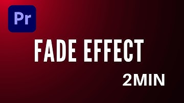 FADE From One Video To Another in Premiere Pro 2023 - Quick Tutorial