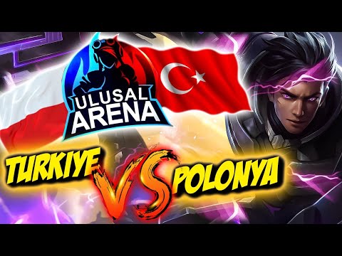 TÜRKİYE vs POLONYA - ULUSAL MAÇ! | ALUCARD & MELİSSA | KORİDORUMDA BİTMEK BİLMEYEN SAVAŞ! | MLBB