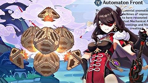 Thunder Sojourn Final Event Automaton Front | Genshin Impact