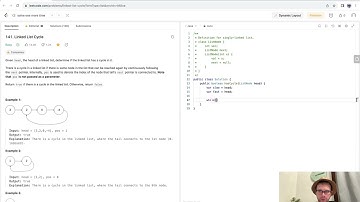 LeetCode #141 Linked List Cycle | ща как зарешаем