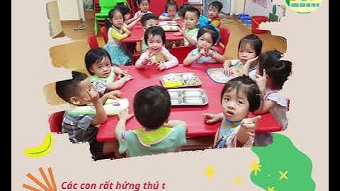 Những hoạt động của trường Mầm non Phú Đô năm học 2020-2021