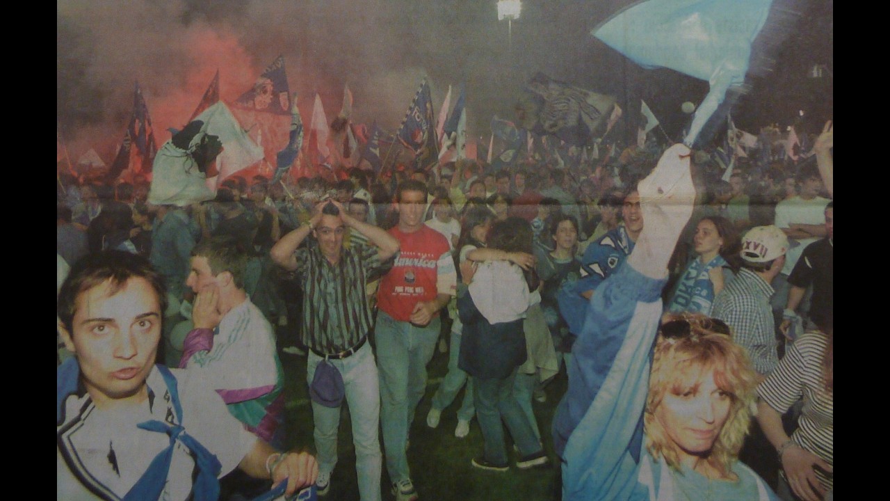 SC BASTIA - NANCY  93 94 Après Match