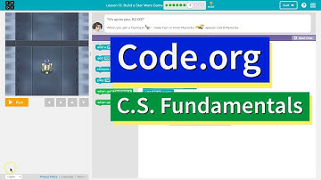 Code.org Lesson 7.7 Build a Star Wars Game | Answers Explained | Course D