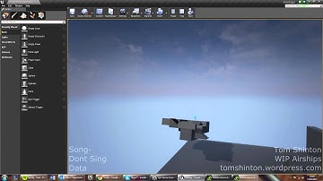 WIP Unreal Engine Custom Airships