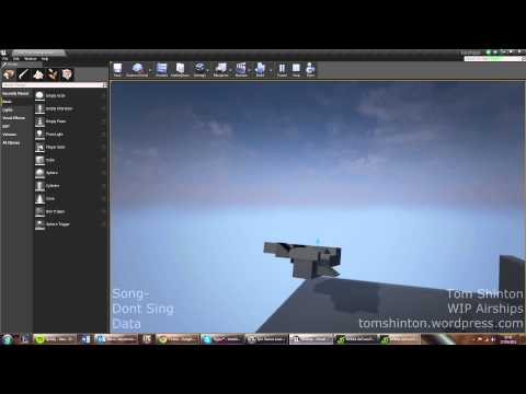 WIP Unreal Engine Custom Airships