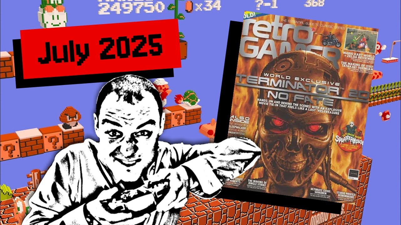 Let's Play Retro Gamer Magazine July 2025 - 25+ Classic Games from