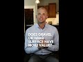 Is gravel or hard surface worth more when selling an acreage #shorts