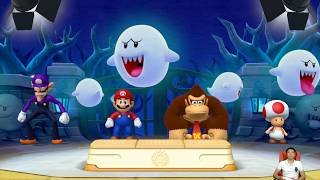 Mario Party 10 - Minigames. Waluigi Vs Mario Vs Donkey Kong Vs Toad . (Japanese Version) #28