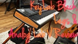 Arturia Keylab 88 Mkii Black Edition, Wooden Legs & Og Lab V Review