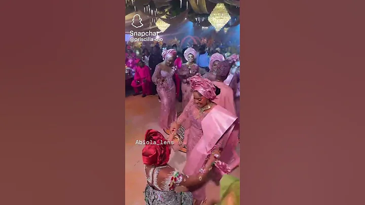 Iyabo Ojo dances with friends and her daughter in expensive wedding of Priscilla Ojo & Juma Jux