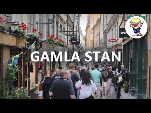Video: Vibrant la două etaje, în Gamla Stan din Stockholm