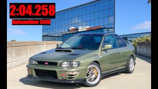 2:04.258 | Buttonwillow 13CW | 3.26.21 | Subaru GC8
