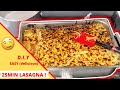 HOW TO MAKE LASAGNA! EASY WAY!  25MIN