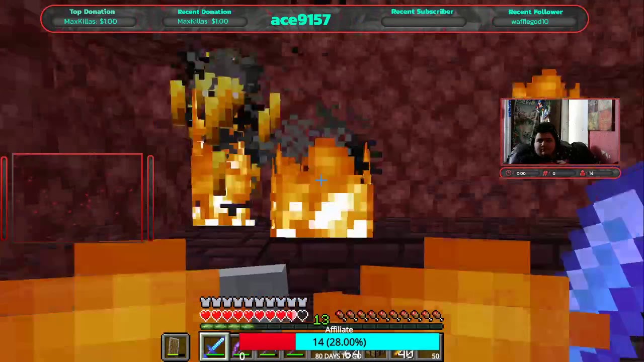 Farming wither skeletons!!!!